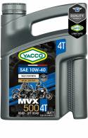 Synthetic technology Moto / quad / Karting Yacco MVX 500 4T SAE 10W40