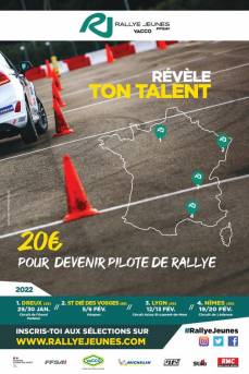 Rallye Jeunes FFSA Yacco : c’est parti !