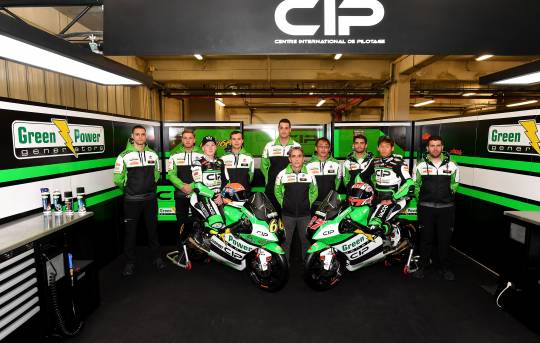 Le team CIP- Green Power présente ses couleurs (vertes) pour 2022, Le team CIP- Green Power présente ses couleurs (vertes) pour 2022