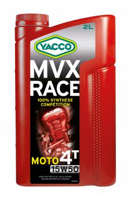Synthèse Moto / quad / Karting MVX Race 4T - SAE 15W50