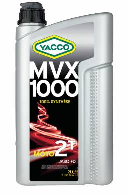 100% synthèse Moto / Quad / Karting MVX 1000 2T