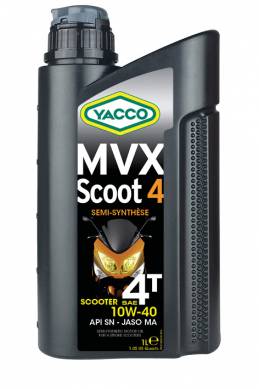 Semi synthetic Moto / quad / Karting MVX SCOOT 4 SAE 10W40