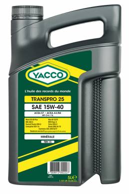 Mineral Transport / Heavy equipment TRANSPRO 25 SAE 15W40