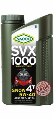 Synthetic 100% Moto / quad / Karting SVX 1000 SNOW 4T SAE 5W40