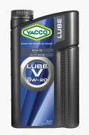 Synthetic 100% Automobile Yacco LUBE V SAE 0W20