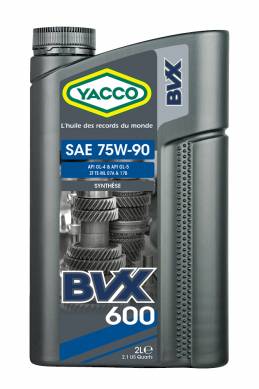 Synthetic Gearboxes / beam axles BVX 600 SAE 75W90