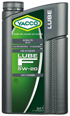 Synthetic 100% Automobile Lube F -SAE 5W20