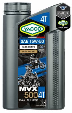 Synthetic technology Moto / quad / Karting MVX 500 4T SAE 15W50
