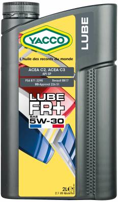 Synthetic 100% Automobile LUBE FR+ SAE 5W30